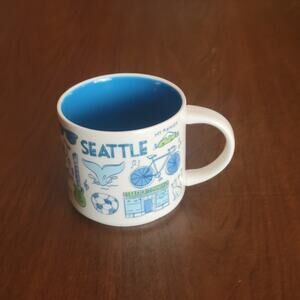 Starbucks Mug 14 Oz Been There Seattle Across The Globe Series Destination @2023